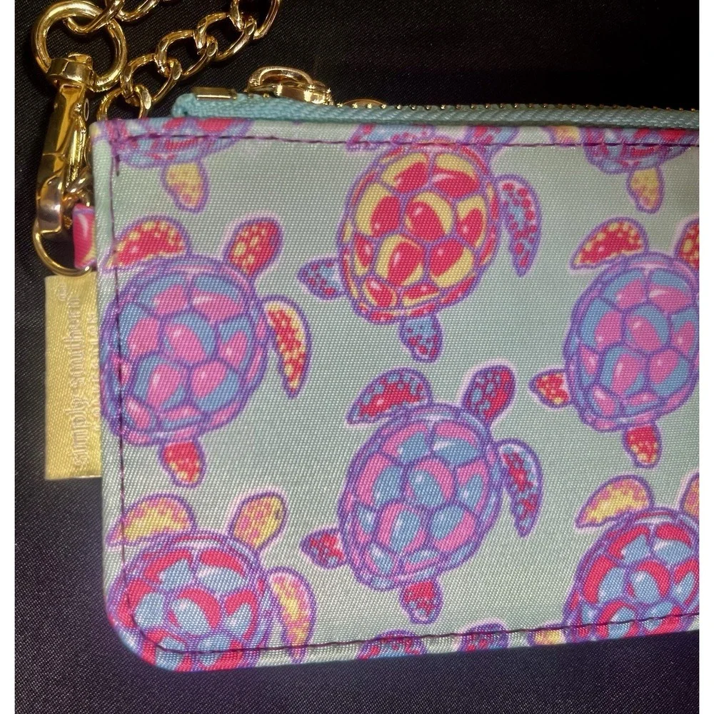 Simply Southern‎ Lot Sea Turtle Keychain Wallet And Mama Necklace